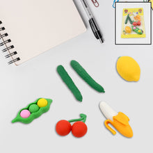 3D Mix Design Fancy & Stylish Colorful Erasers, Mini Eraser Creative Cute Novelty Eraser for Children Different Designs Eraser Set for Return Gift, Birthday Party, School Prize (1 Set)