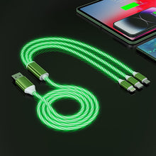 Green light charging cable