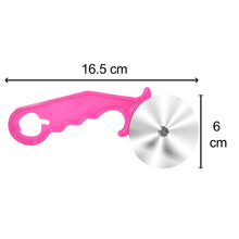 Pastry cutter made from stainless steel.