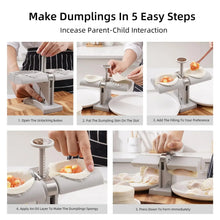 Kitchen accessory for making dumplings easily