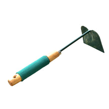 Gardening hoe tool with a sturdy handle for digging