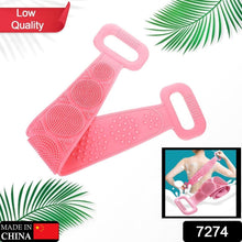 Low Quality Bath Body Brush Towel Eco-Friendly Back Scrubber Shower Brush Silicone Bath Body Brush Towel Body Cleaning Bathroom Shower Strap