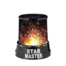 Star night light projector with USB power option