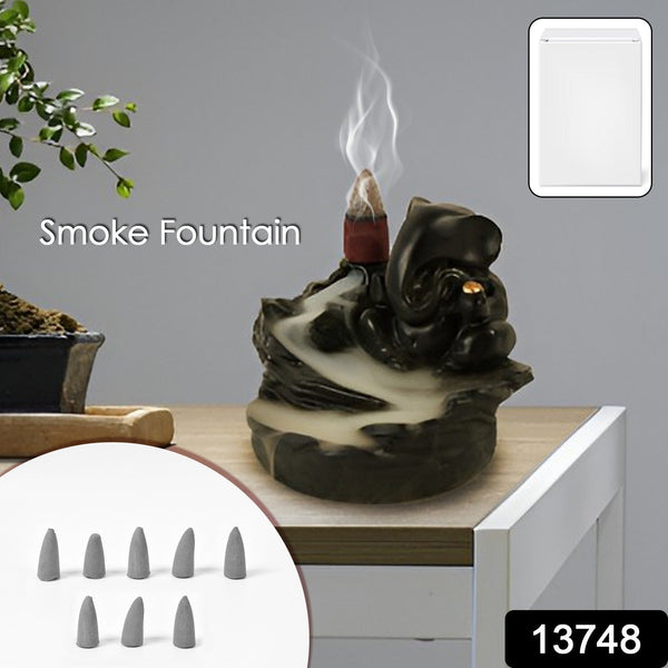 Ganesha Smoke Fountain Idol